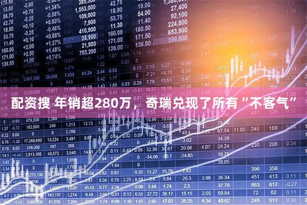 配资搜 年销超280万，奇瑞兑现了所有“不客气”